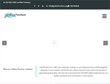 Tablet Screenshot of goldenfurniture.org